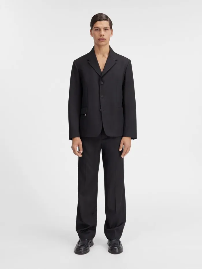JACQUEMUS The Cabri Jacket Black Men Coats and Jackets
