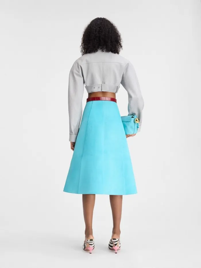 JACQUEMUS The Cabri Jacket Light Grey Women Coats and Jackets JACQUEMUS The Cabri Jacket Light Grey Women Coats and Jackets