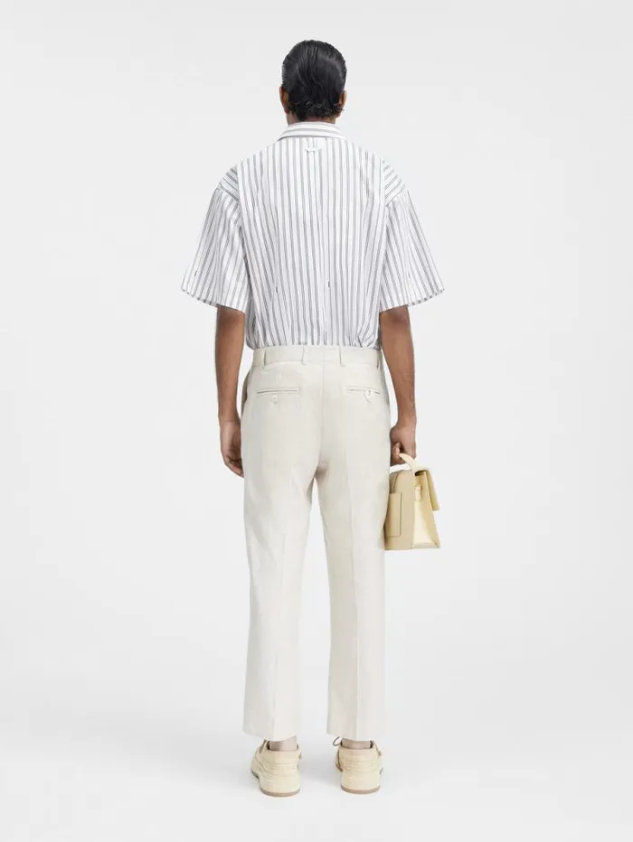 JACQUEMUS The Cabri Pants Light Beige Men Trousers and Shorts JACQUEMUS The Cabri Pants Light Beige Men Trousers and Shorts