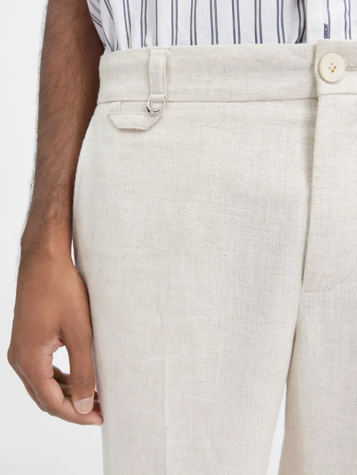 JACQUEMUS The Cabri Pants Light Beige Men Trousers and Shorts JACQUEMUS The Cabri Pants Light Beige Men Trousers and Shorts