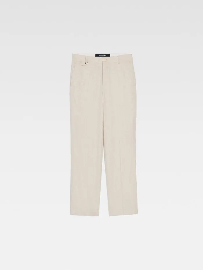 JACQUEMUS The Cabri Pants Light Beige Men Trousers and Shorts JACQUEMUS The Cabri Pants Light Beige Men Trousers and Shorts