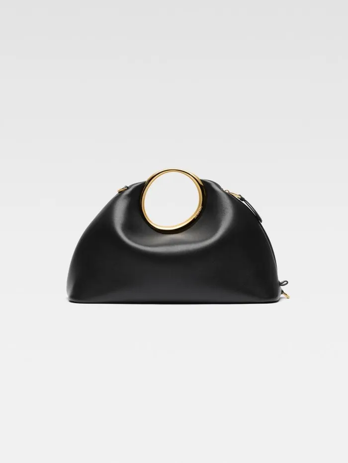 JACQUEMUS The Calino Black Women Crossbody and Handbags