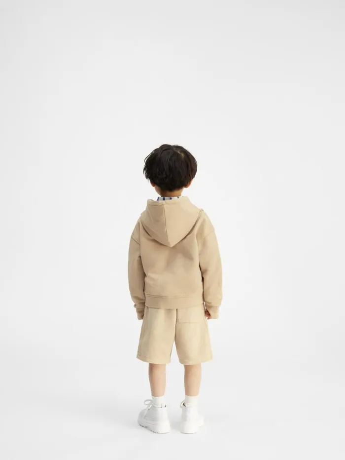 JACQUEMUS The Camargue Kids039 Zipped Sweatshirt Dark Beige WomenMen Tops JACQUEMUS The Camargue Kids039 Zipped Sweatshirt Dark Beige WomenMen Tops