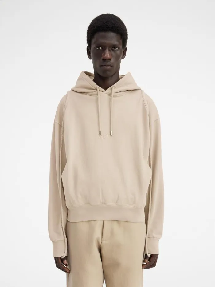 JACQUEMUS The Camargue Sweatshirt Light Beige WomenMen Sweatshirts and Joggings