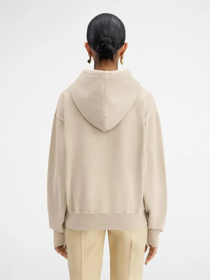 JACQUEMUS The Camargue Sweatshirt Light Beige WomenMen Sweatshirts and Joggings