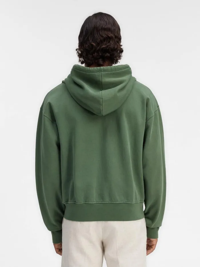 JACQUEMUS The Camargue Zipped Sweatshirt Dark Green Men Sweatshirts and Joggings JACQUEMUS The Camargue Zipped Sweatshirt Dark Green Men Sweatshirts and Joggings