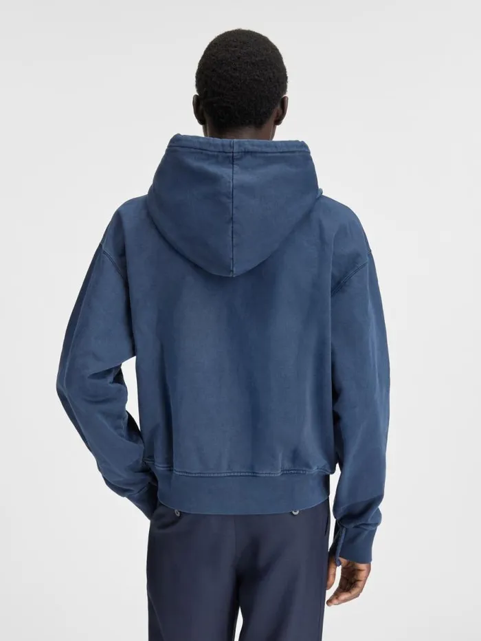 JACQUEMUS The Camargue Zipped Sweatshirt Dark Navy WomenMen Sweatshirts and Joggings JACQUEMUS The Camargue Zipped Sweatshirt Dark Navy WomenMen Sweatshirts and Joggings