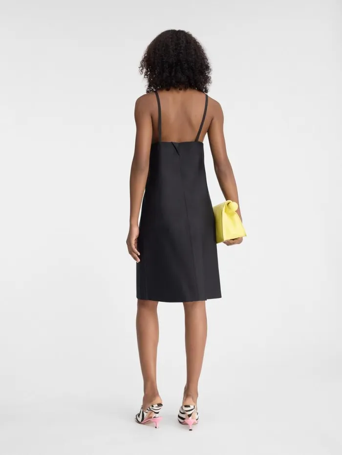JACQUEMUS The Camison Dress Black Women Dresses and Skirts JACQUEMUS The Camison Dress Black Women Dresses and Skirts