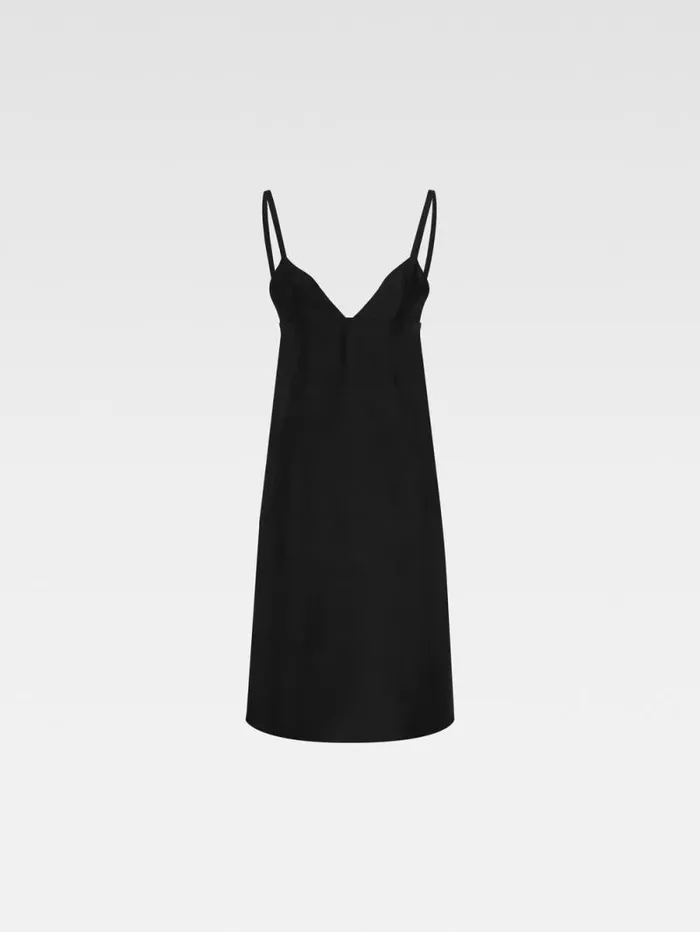 JACQUEMUS The Camison Dress Black Women Dresses and Skirts JACQUEMUS The Camison Dress Black Women Dresses and Skirts