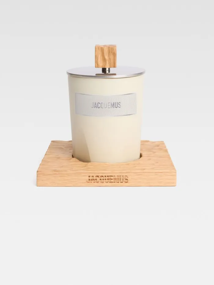 JACQUEMUS The Candle Stand Light Brown WomenMen Objects
