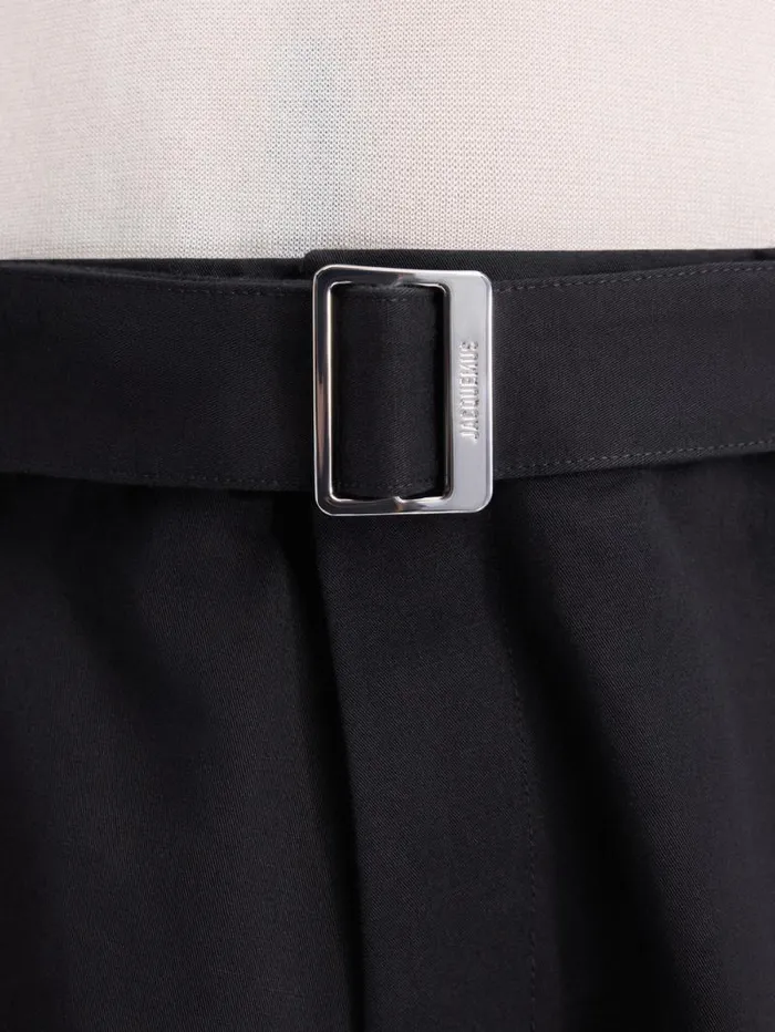 JACQUEMUS The Cargo Pants Black Men Trousers and Shorts JACQUEMUS The Cargo Pants Black Men Trousers and Shorts