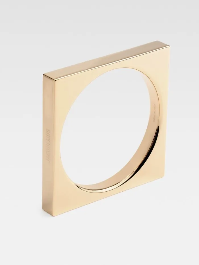 JACQUEMUS The Carr Bracelet Light Gold Women Jewellery JACQUEMUS The Carr Bracelet Light Gold Women Jewellery