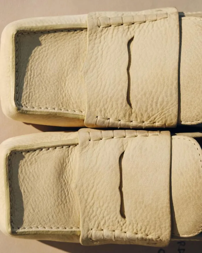 JACQUEMUS The Carr Loafers Pale Yellow Men Shoes