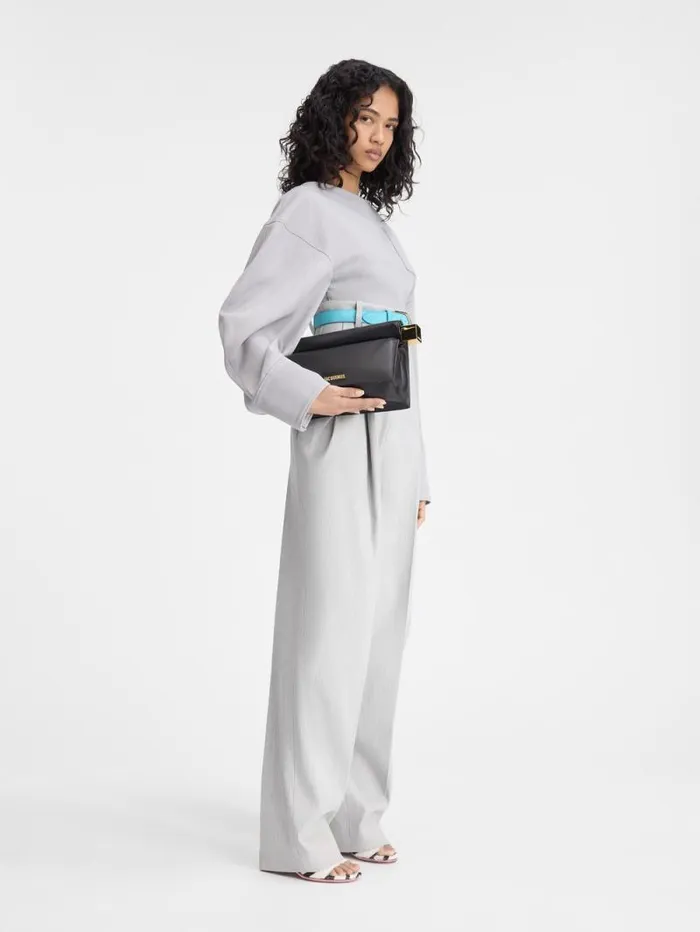JACQUEMUS The Casaco Top Light Grey Women Tops and Shirts JACQUEMUS The Casaco Top Light Grey Women Tops and Shirts