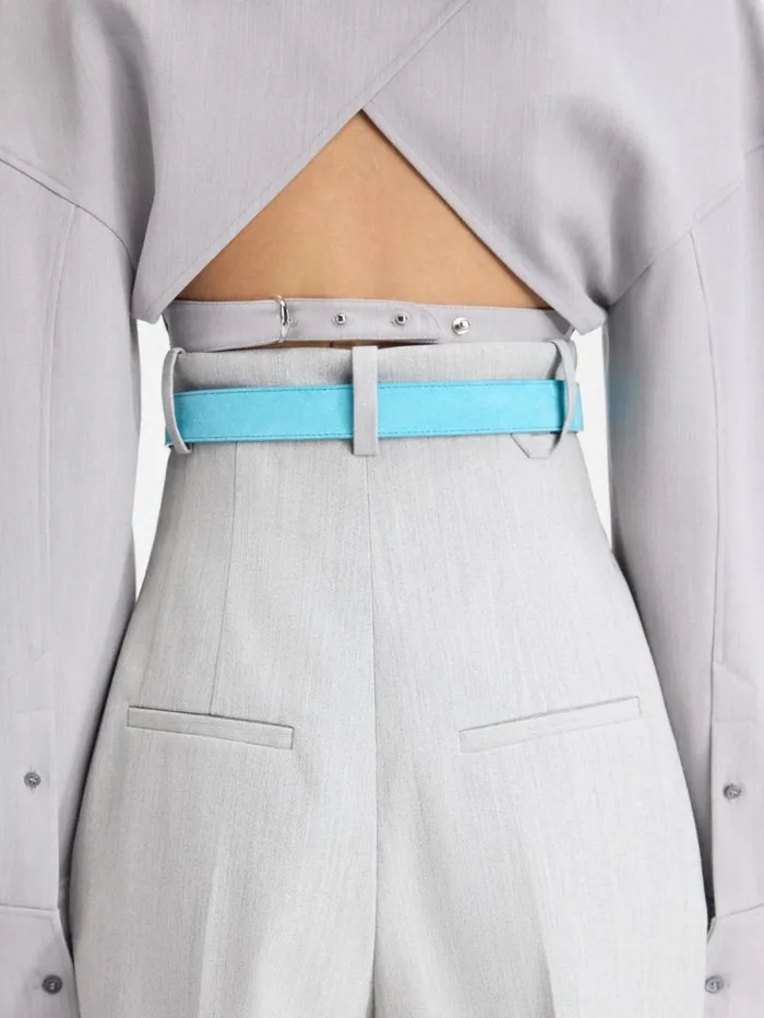 JACQUEMUS The Casaco Top Light Grey Women Tops and Shirts JACQUEMUS The Casaco Top Light Grey Women Tops and Shirts