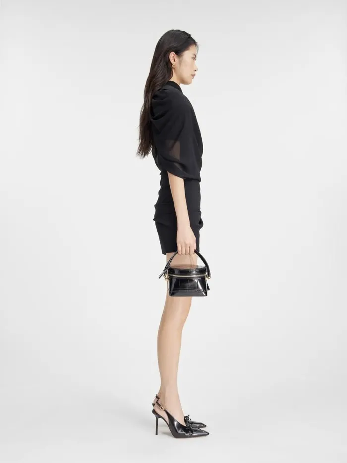 JACQUEMUS The Castagna Dress Black Women Dresses and Skirts JACQUEMUS The Castagna Dress Black Women Dresses and Skirts