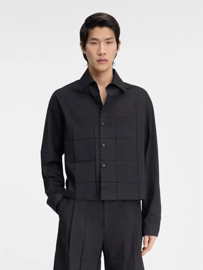 JACQUEMUS The Corto Shirt Black Men Shirts JACQUEMUS The Corto Shirt Black Men Shirts