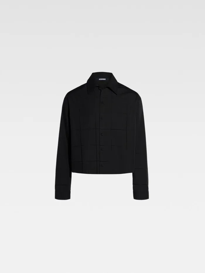 JACQUEMUS The Corto Shirt Black Men Shirts JACQUEMUS The Corto Shirt Black Men Shirts