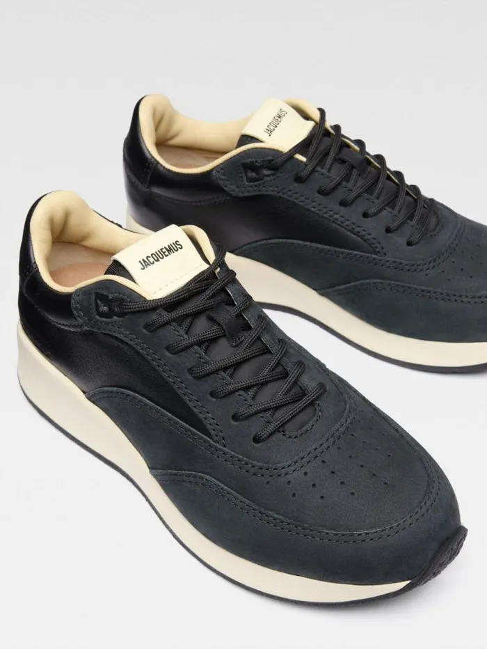 JACQUEMUS The Daddy Sneakers Black Men Shoes JACQUEMUS The Daddy Sneakers Black Men Shoes