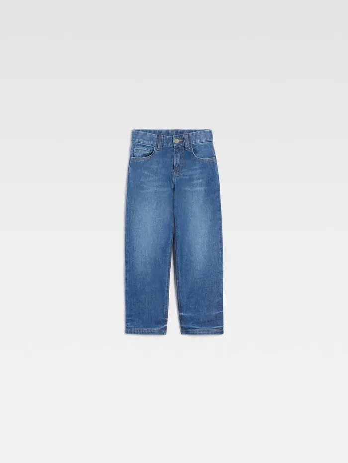 JACQUEMUS The DeNmes Kids039 Denim Pants Bluetabac WomenMen Bottoms JACQUEMUS The DeNmes Kids039 Denim Pants Bluetabac WomenMen Bottoms