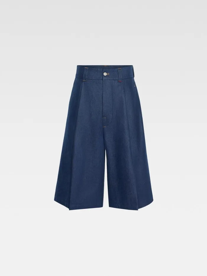 JACQUEMUS The DeNmes Ravello Denim Shorts Navy Men Denim JACQUEMUS The DeNmes Ravello Denim Shorts Navy Men Denim
