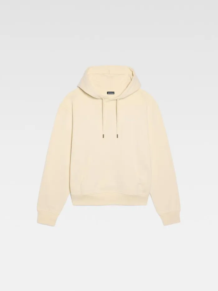 JACQUEMUS The Embroidered Sweatshirt Beige WomenMen Sweatshirts and Joggings JACQUEMUS The Embroidered Sweatshirt Beige WomenMen Sweatshirts and Joggings