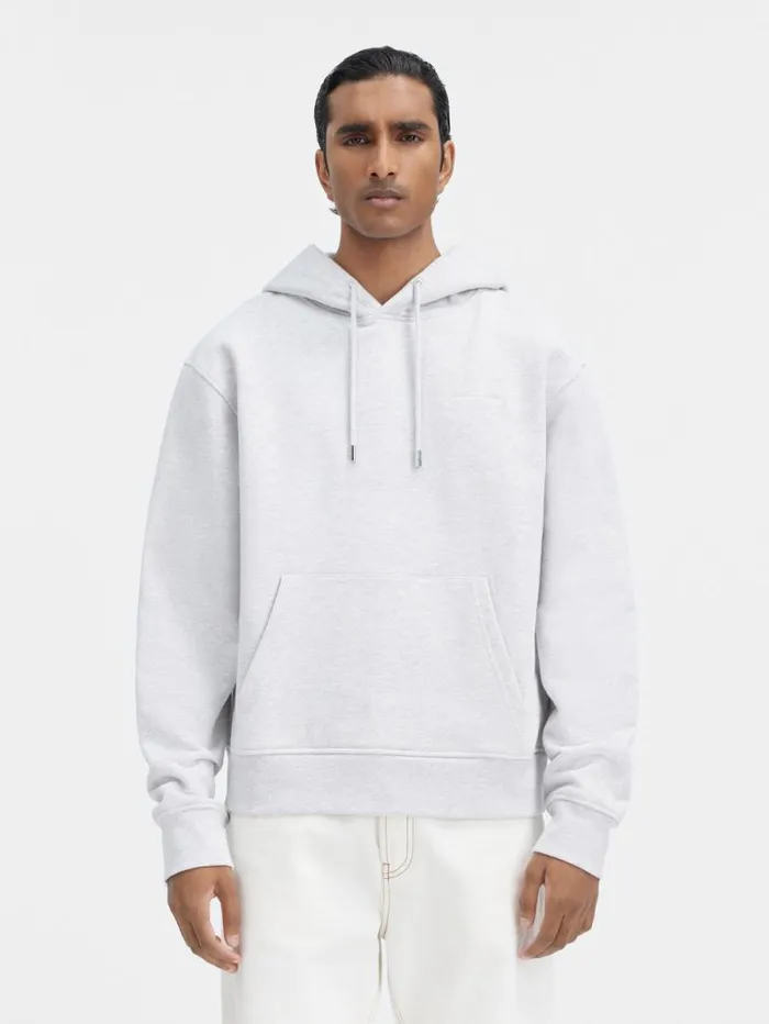 JACQUEMUS The Embroidered Sweatshirt Grey WomenMen Sweatshirts and Joggings