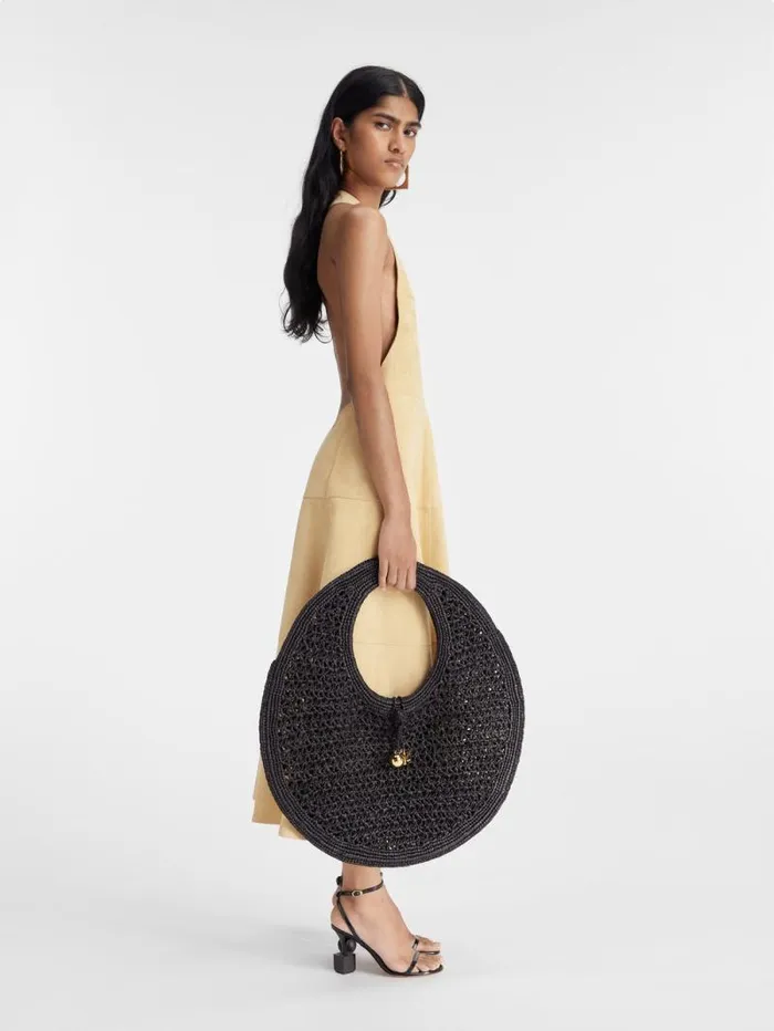 JACQUEMUS The Favola Dress Beige Women Dresses and Skirts JACQUEMUS The Favola Dress Beige Women Dresses and Skirts