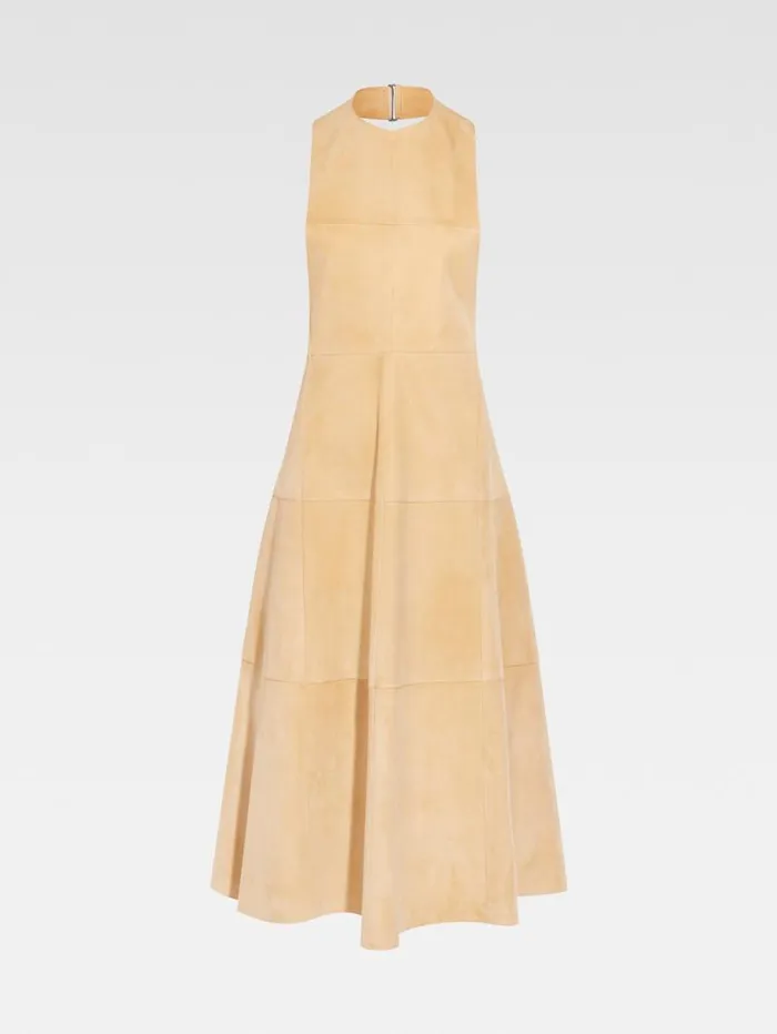JACQUEMUS The Favola Dress Beige Women Dresses and Skirts JACQUEMUS The Favola Dress Beige Women Dresses and Skirts