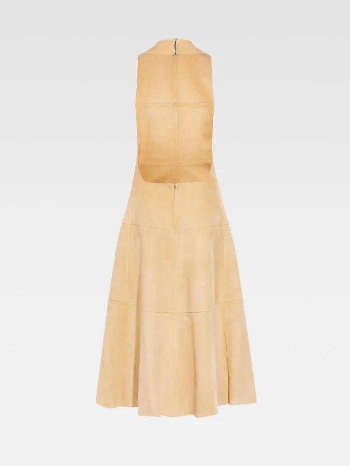 JACQUEMUS The Favola Dress Beige Women Dresses and Skirts JACQUEMUS The Favola Dress Beige Women Dresses and Skirts