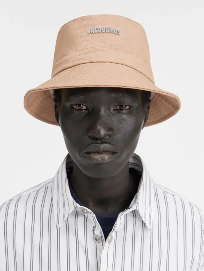 JACQUEMUS The Gadjo Bucket Hat Beige Women Hats JACQUEMUS The Gadjo Bucket Hat Beige Women Hats