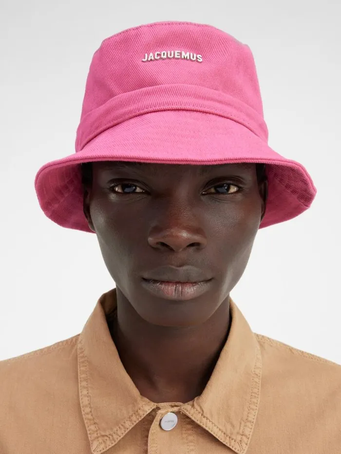 JACQUEMUS The Gadjo Bucket Hat Pink WomenMen Hats JACQUEMUS The Gadjo Bucket Hat Pink WomenMen Hats