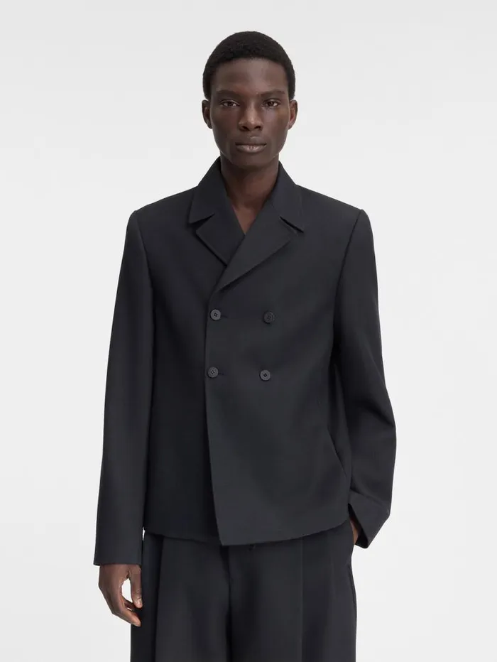JACQUEMUS The Giacca Jacket Black Men Coats and Jackets JACQUEMUS The Giacca Jacket Black Men Coats and Jackets