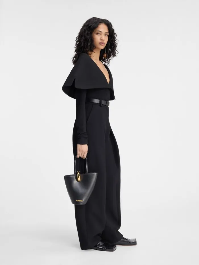 JACQUEMUS The Giacca Jacket Black Women Coats and Jackets JACQUEMUS The Giacca Jacket Black Women Coats and Jackets