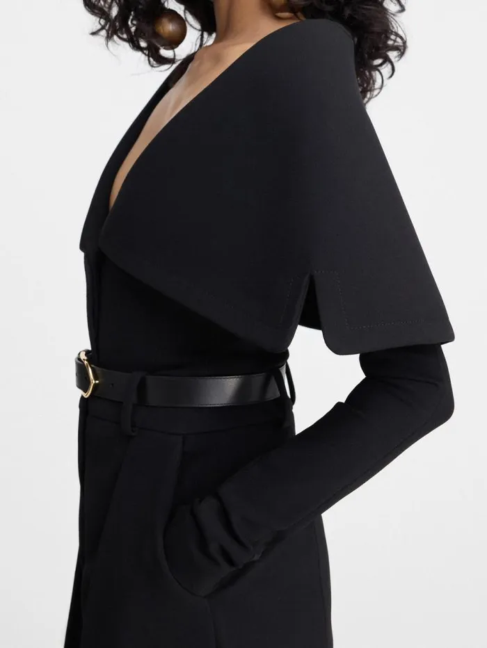 JACQUEMUS The Giacca Jacket Black Women Coats and Jackets JACQUEMUS The Giacca Jacket Black Women Coats and Jackets