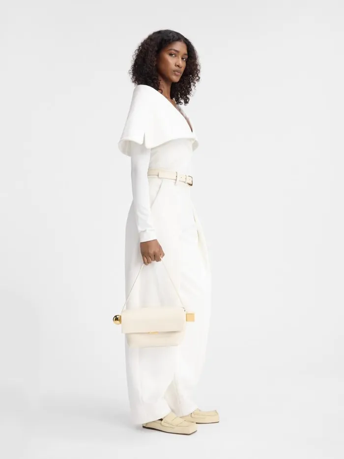 JACQUEMUS The Giacca Jacket White Women Coats and Jackets JACQUEMUS The Giacca Jacket White Women Coats and Jackets