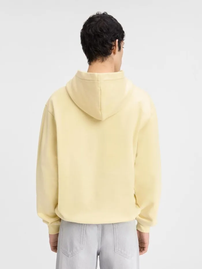 JACQUEMUS The Gros Grain Hoodie Light Yellow WomenMen Sweatshirts and Joggings JACQUEMUS The Gros Grain Hoodie Light Yellow WomenMen Sweatshirts and Joggings