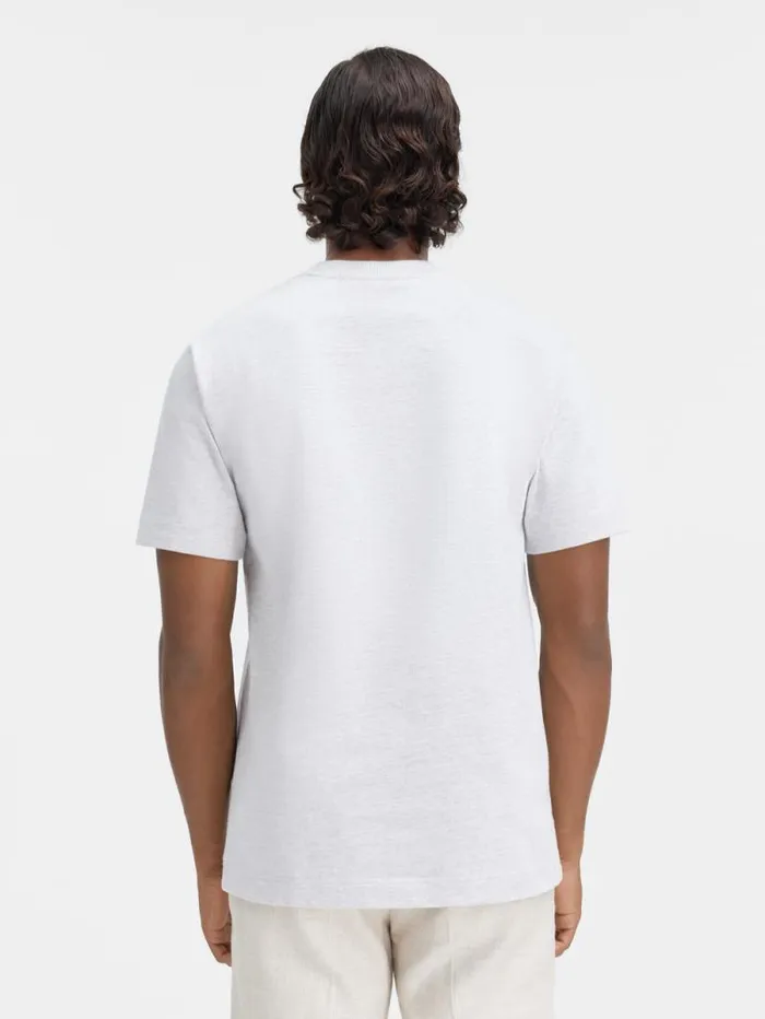 JACQUEMUS The Gros Grain Tshirt Grey WomenMen Tshirts