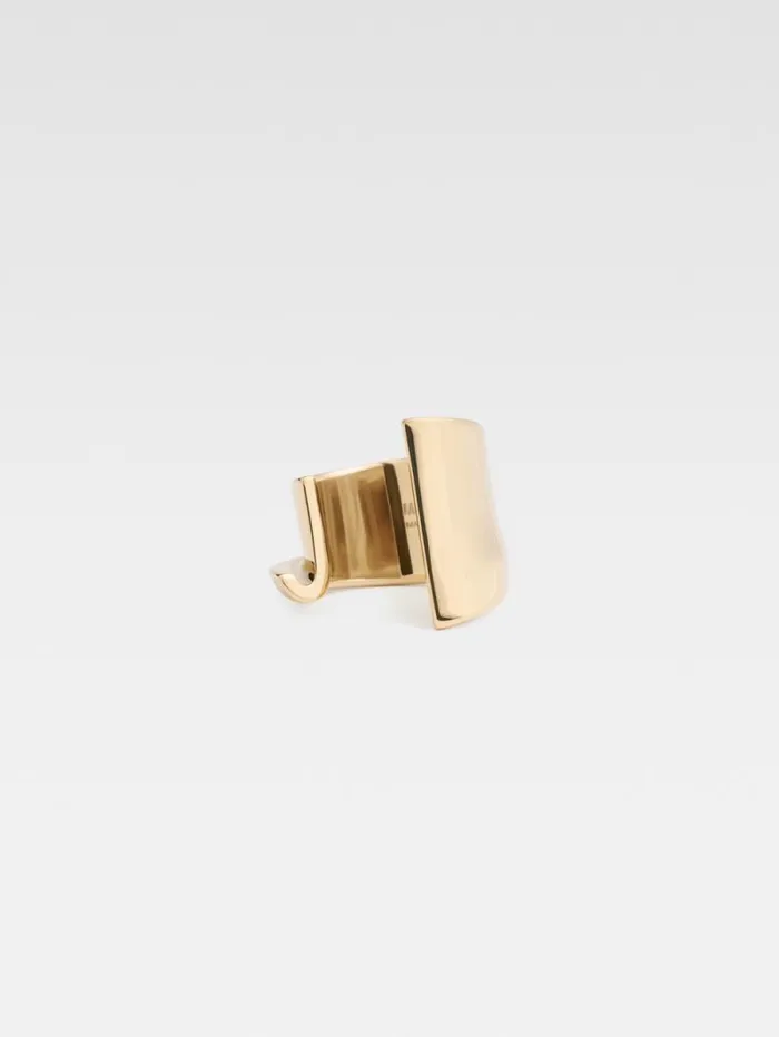 JACQUEMUS The J Ring Light Gold Women Jewellery