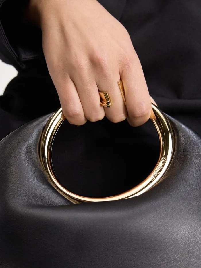 JACQUEMUS The J Ring Light Gold Women Jewellery