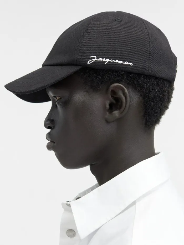 JACQUEMUS The Jacquemus Cap Black WomenMen Hats JACQUEMUS The Jacquemus Cap Black WomenMen Hats