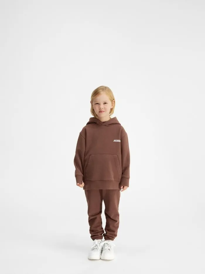 JACQUEMUS The Jacquemus Kids039 Sweatshirt Dark Brown WomenMen Tops