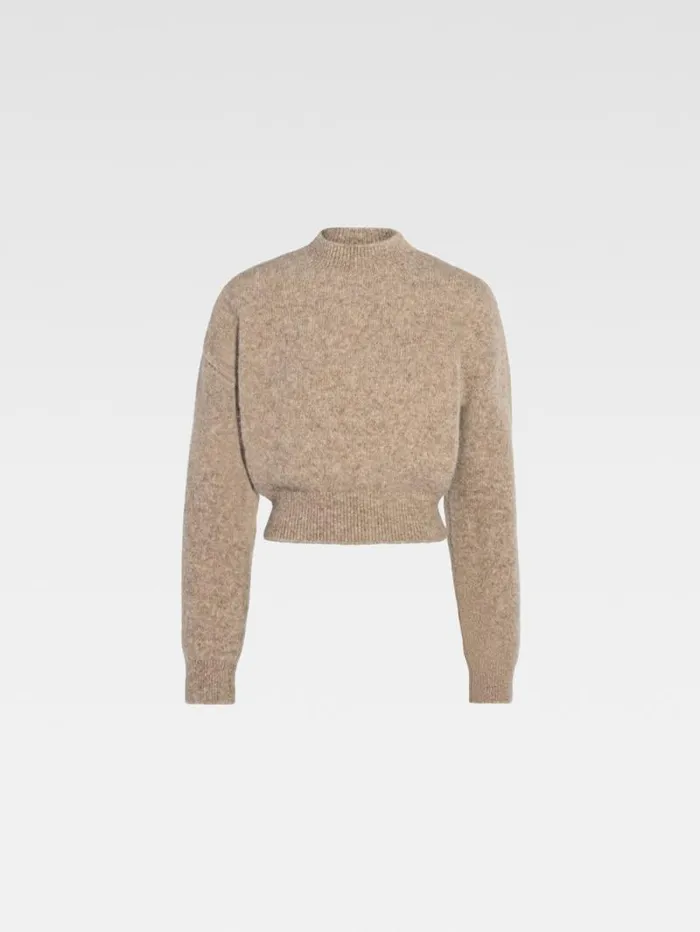 JACQUEMUS The Jacquemus Knit Beige Women Knits JACQUEMUS The Jacquemus Knit Beige Women Knits