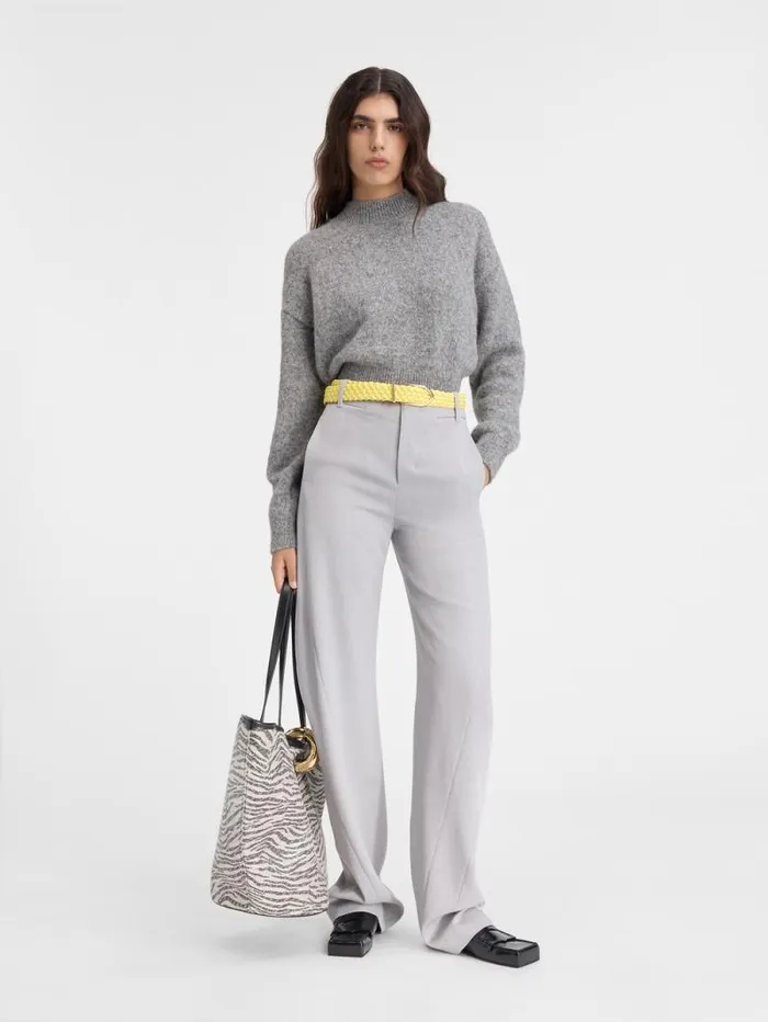 JACQUEMUS The Jacquemus Knit Grey Women Knits