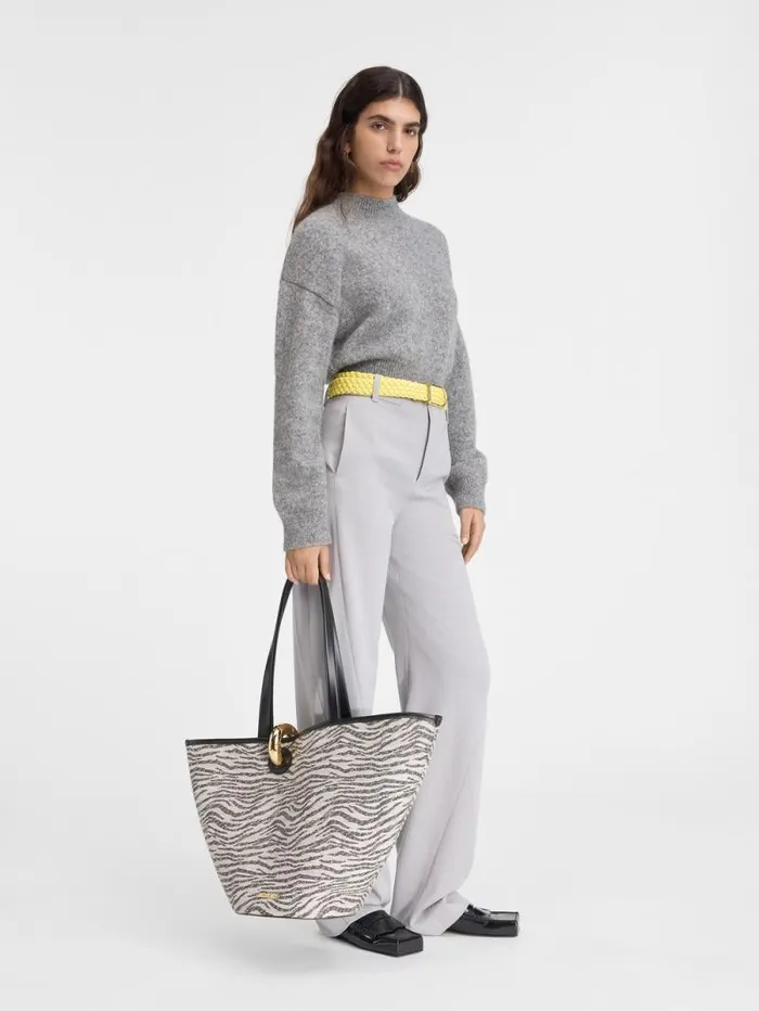 JACQUEMUS The Jacquemus Knit Grey Women Knits JACQUEMUS The Jacquemus Knit Grey Women Knits