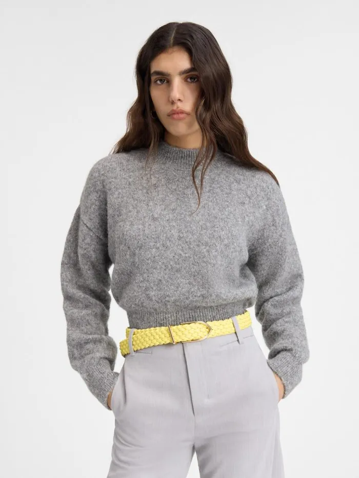JACQUEMUS The Jacquemus Knit Grey Women Knits JACQUEMUS The Jacquemus Knit Grey Women Knits