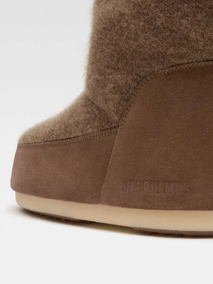 JACQUEMUS The Jacquemus Mohair Moon Boot Camel WomenMen Shoes JACQUEMUS The Jacquemus Mohair Moon Boot Camel WomenMen Shoes