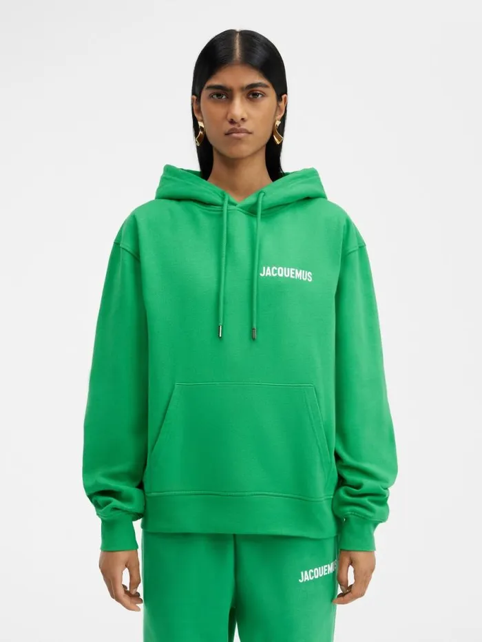 JACQUEMUS The Jacquemus Sweatshirt Green WomenMen Sweatshirts and Joggings JACQUEMUS The Jacquemus Sweatshirt Green WomenMen Sweatshirts and Joggings