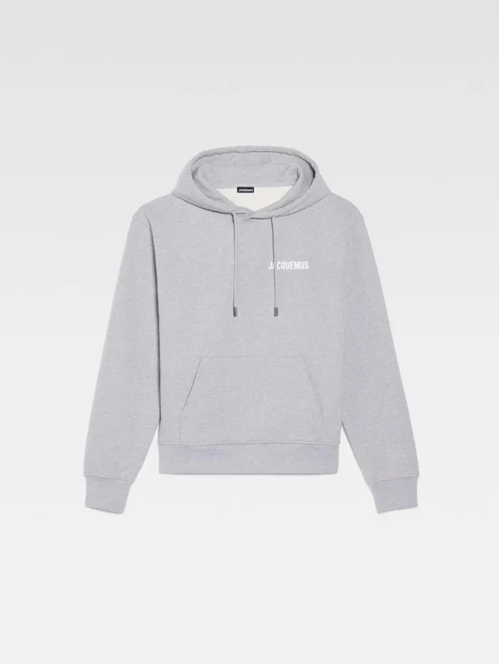 JACQUEMUS The Jacquemus Sweatshirt Grey WomenMen Sweatshirts and Joggings JACQUEMUS The Jacquemus Sweatshirt Grey WomenMen Sweatshirts and Joggings