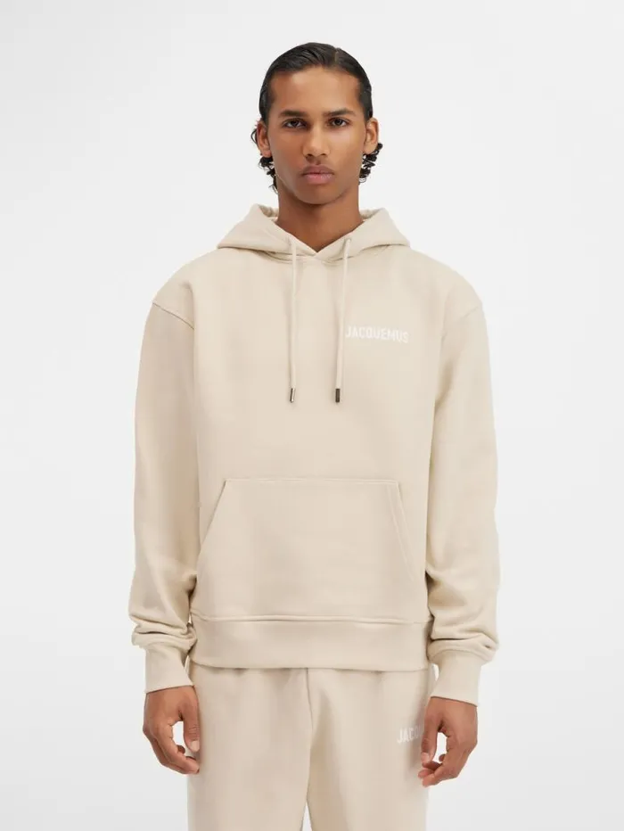 JACQUEMUS The Jacquemus Sweatshirt Light Beige WomenMen Sweatshirts and Joggings